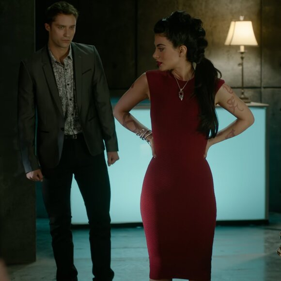 NWT Torn by Ronny Kobo Kikimora Dress ASO Isabelle Lightwood - Picture 12 of 14